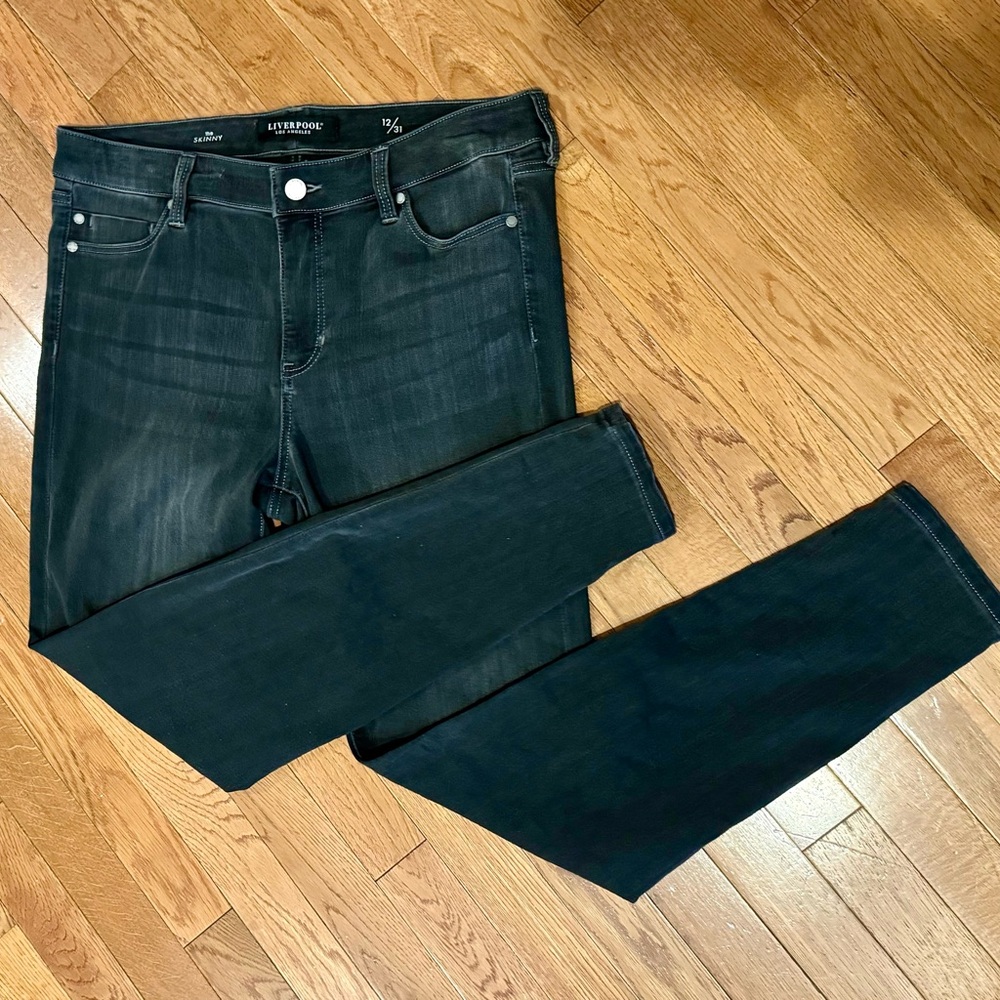 Liverpool the Skinny dark grey Jeans